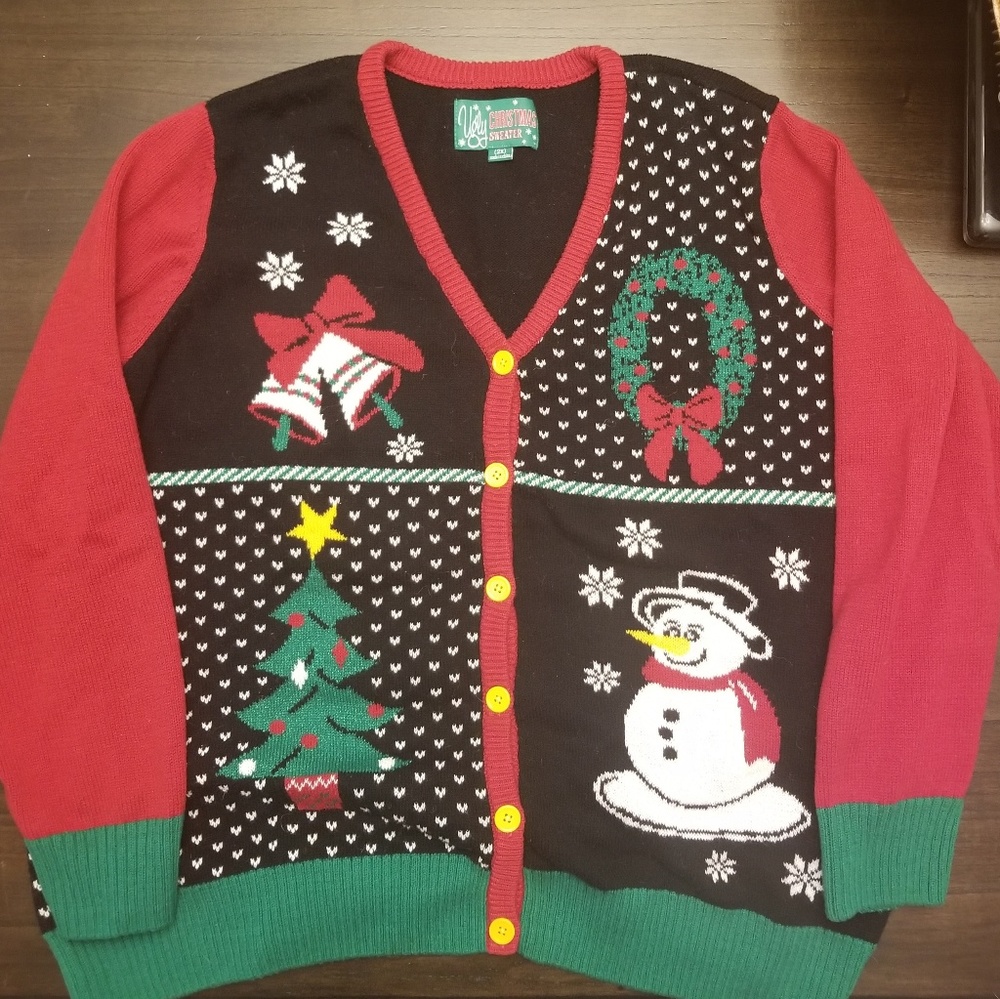 Plus Size Ugly Christmas Sweater/Cardigan